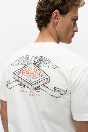 T-shirt printed