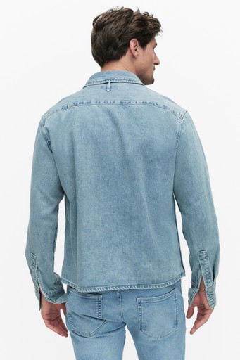 Regular fit denim sh