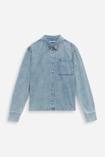 Regular fit denim sh