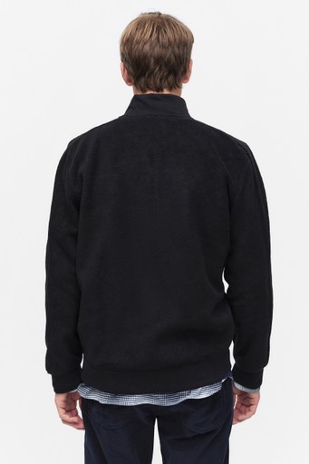 Fleece track jacket