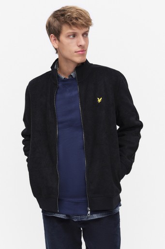 Fleece track jacket