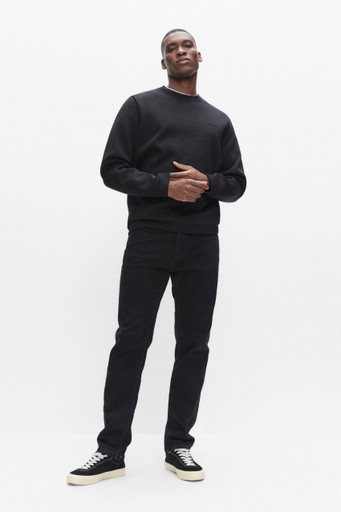 Logo cneck jumper