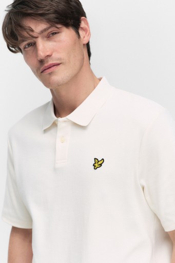 Ribbed polo shirt