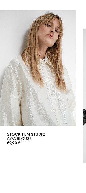 Kermanvalkoinen naisten paita.