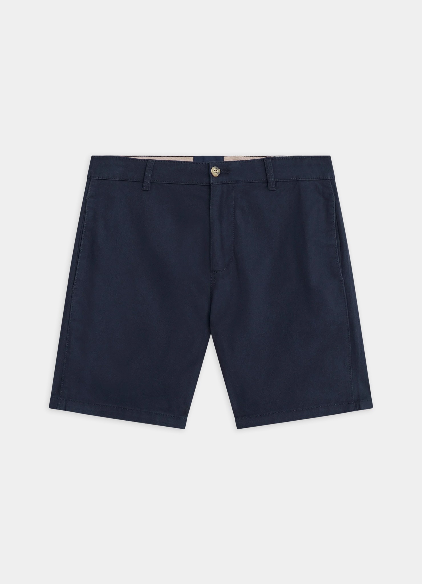 Marineblå chino-shorts til herre fra MQ Marqet.