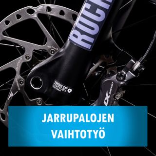 Jarrupalojen vaihtotyö Jarrupalojen vaihtotyö