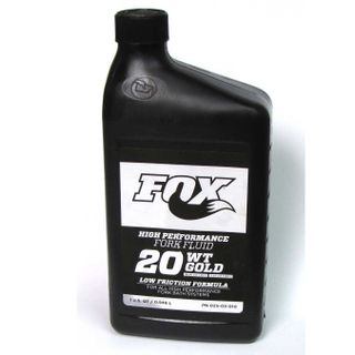 Fox 20wt Gold Oil voiteluöljy joustohaarukkaan 946 ml Fox 20wt Gold Oil voiteluöljy joustohaarukkaan 946 ml