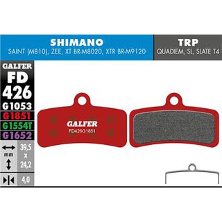 Galfer jarrupala Advanced  Shimano Saint Zee Shimanon 4-mäntäiseen jarruun
