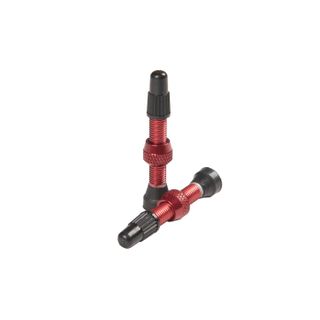 NoTubes Alumiininen tubeless venttiili punainen