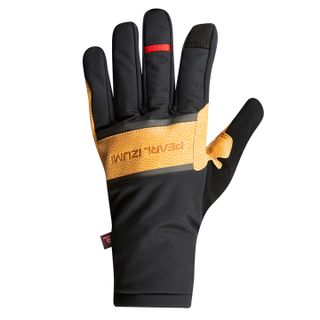 Pearl Izumi Amfib Lite talvipyöräilyhanskat Pearl Izumi Amfib Lite talvipyöräilyhanskat musta ja ruskea