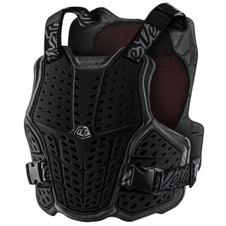 Troy Lee Design Rockfight CE rintapanssari Troy Lee Design Rockfight CE rintapanssari musta ja oranssi