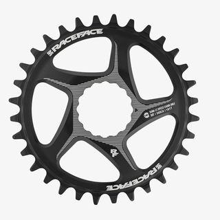 Race Face Eturatas Cinch Shimano12 Direct Mount Narrow wide Race Face Eturatas Cinch Shimano12 Direct Mount Narrow wide musta
