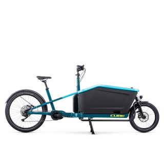 CUBE Cargo Sport Dual Hybrid 1000 cargopyörä blue´n´lime