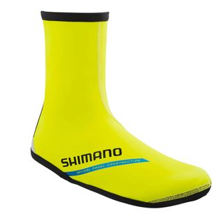 Shimano Dual Fit Thermal Kengänsuoja neonkeltainen