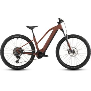 CUBE Reaction Hybrid Race 800 Trapeze sähköpyörä amber´n´black