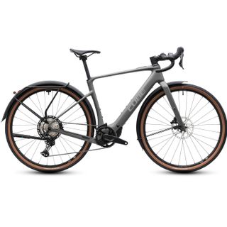 CUBE Nuroad Hybrid C:62 Race 400X FE 2027 Gravel sähköpyörä oldgrey´n´grey