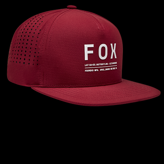 Viininpunainen Fox Racing-lippis.
