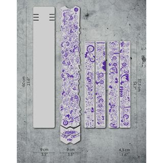 Dyedbro Rungon Suojateippi Standard Universal MTB Dyedbro Rungon Suojateippi Standard Universal MTB Kiko CLJ Gloss Purple