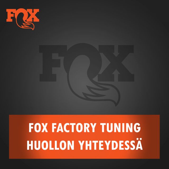 Fox Factory Tuning huollon yhteydessä