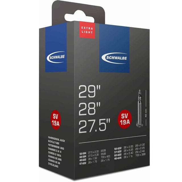 Schwalbe SV19A 29/28/27.5 Extra Light Presta 40mm sisärengas
