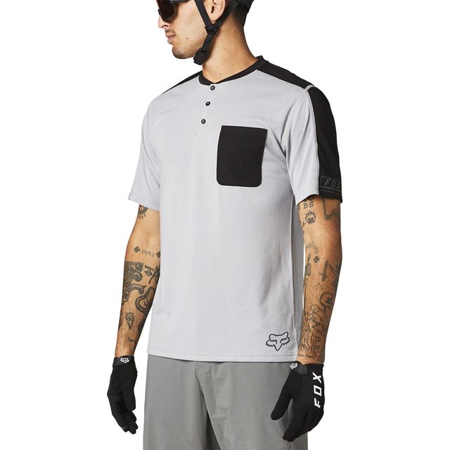 FOX Racing Ranger Drirelease Henley lyhythihainen pyöräilypaita