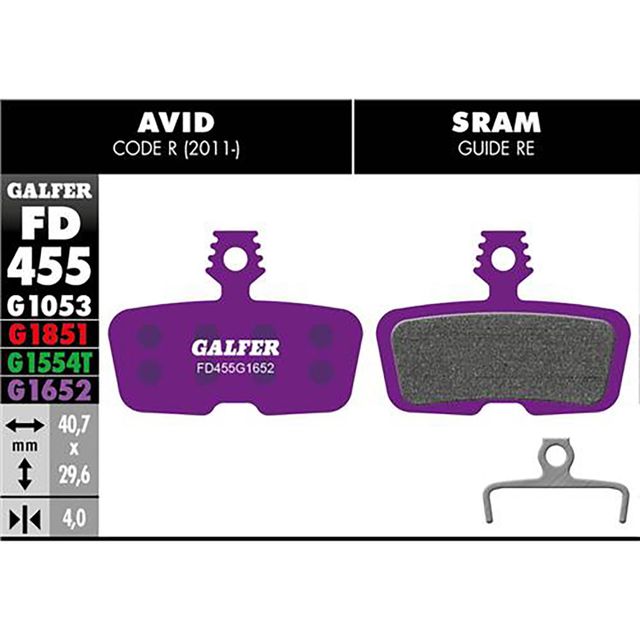 Galfer Jarrupala E-bike Avid Sram Code R 2011 / Guide