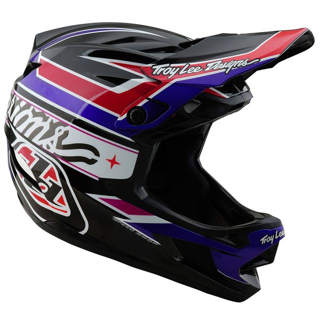 Troy Lee Designs D4 Polyacrylite Fullface-kypärä