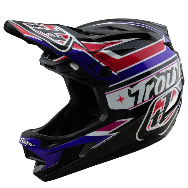 Troy Lee Designs D4 Polyacrylite Fullface-kypärä
