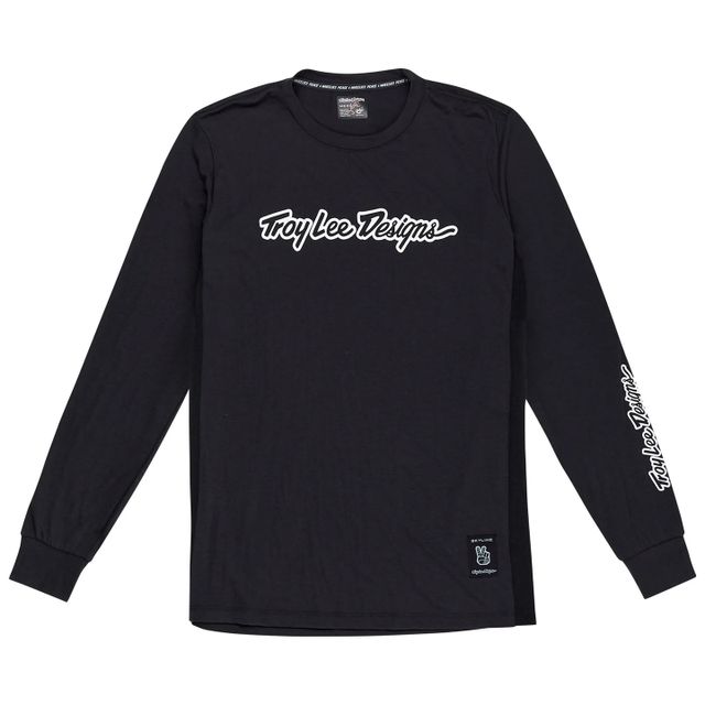 Troy Lee Designs Ride Tee Pitkähihainen Pyöräilypaita