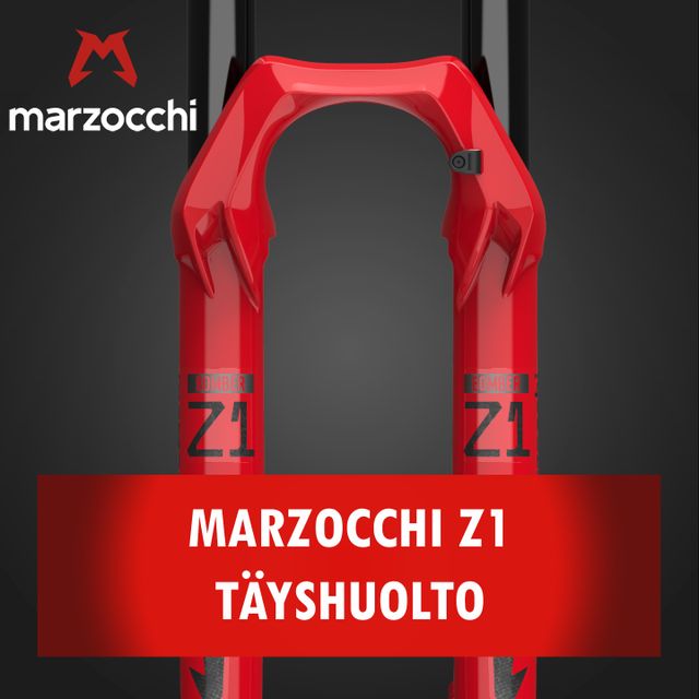 Marzocchi Z1 joustokeulan täyshuolto