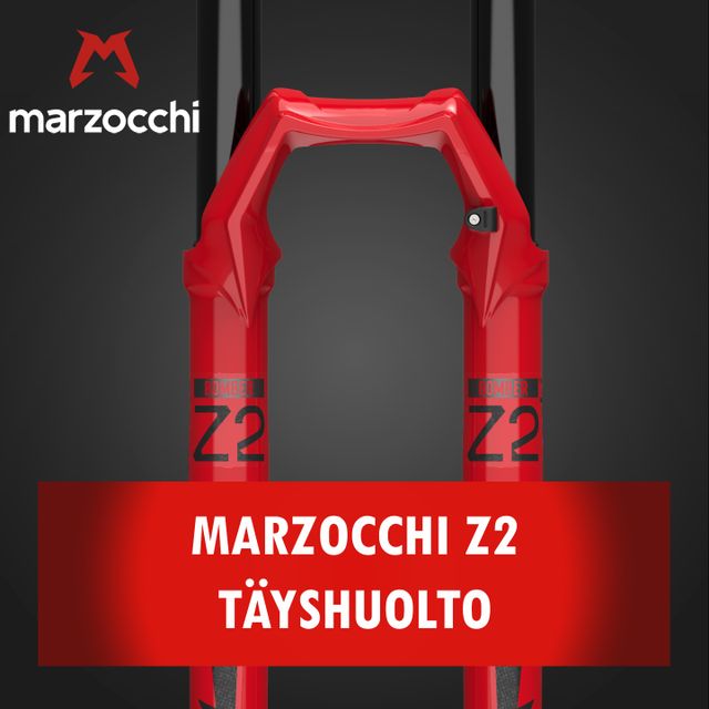 Marzocchi Z2 joustokeulan täyshuolto