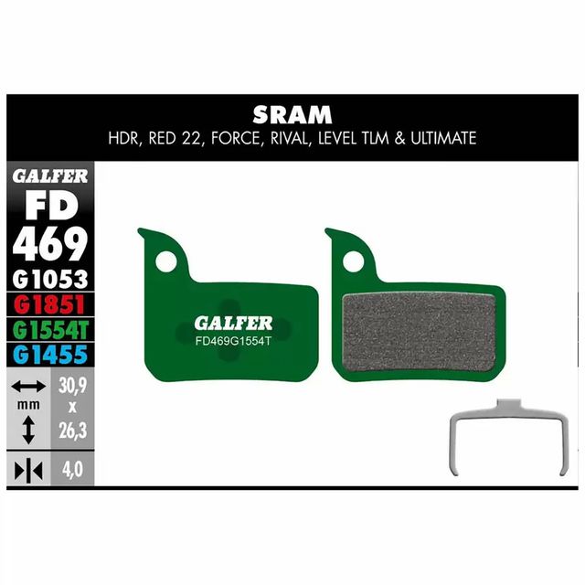 Galfer Jarrupala Pro Sram HDR, Red22, Force, Rival