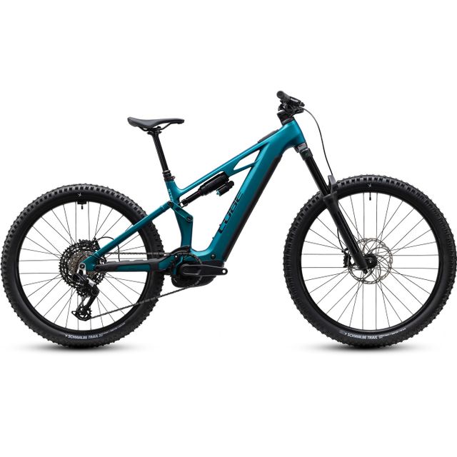 CUBE Stereo Hybrid ONE77 HPC Race 800 2027 sähköpyörä värinä metallicpetrol´n´black