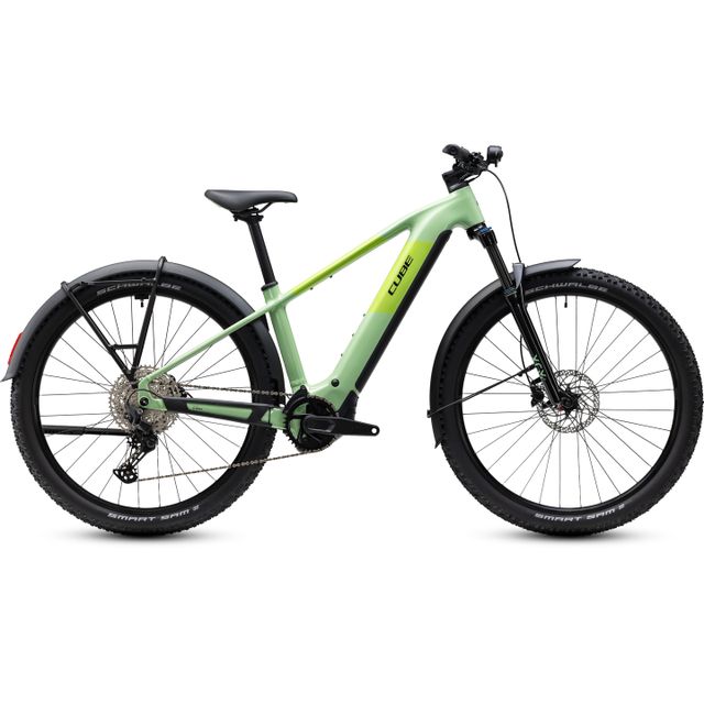 CUBE Reaction Hybrid ONE 720 FE 2027 sähköpyörä värinä cactus´n´black