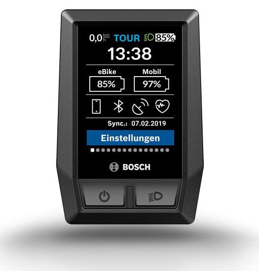 Bosch Kiox näyttö.