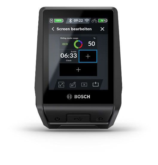 Bosch Nyon näyttö.