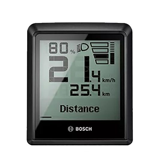 Bosch Intuvia 100 näyttö.