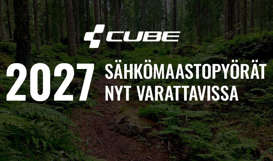 Sähkömaastopyörät. Cube 2025 uutuudet. Katso pyörät.