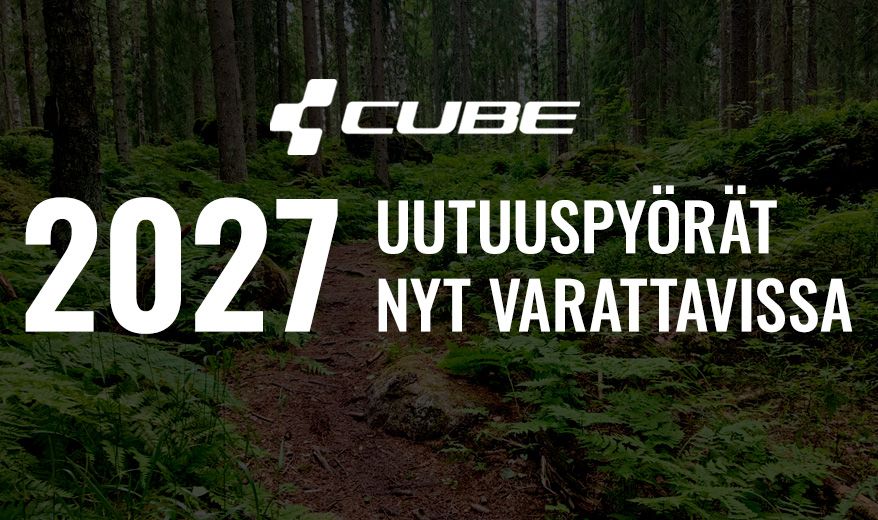 Cube 2025 uutuudet. Suomen kattavin Cube-valikoima Rtechiltä. Katso pyörät. 