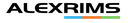 Kiekkovalmistaja Alexrimisin logo.