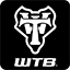 Polkupyörän osien valmistaja WTB Wilderness Trail Bikesin logo.