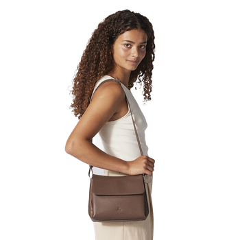 Cormorano shoulder bag Maiken Latte Brown