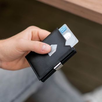 Wallet lommebok RFID blokk Svart