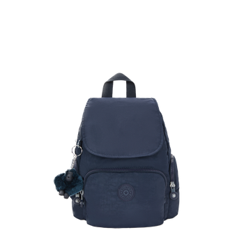 City zip mini ryggsekk Blå