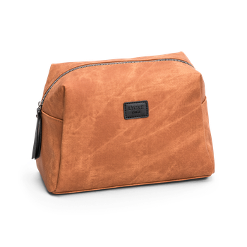 Kim toalettmappe Cognac