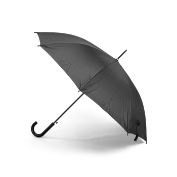 Drops paraply lang Svart