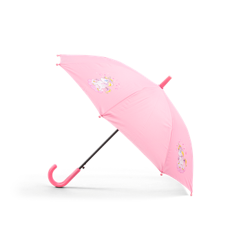 Drops barneparaply m/barnemotiv Rosa
