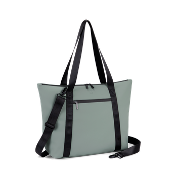 Tote bag Dull rubber PU Light green