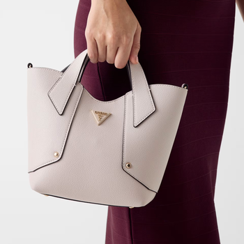 Darcy mini tote veske Stone