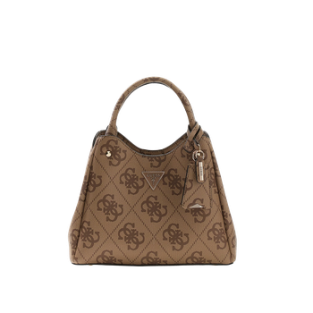 Meridian logo håndveske liten Latte Brown